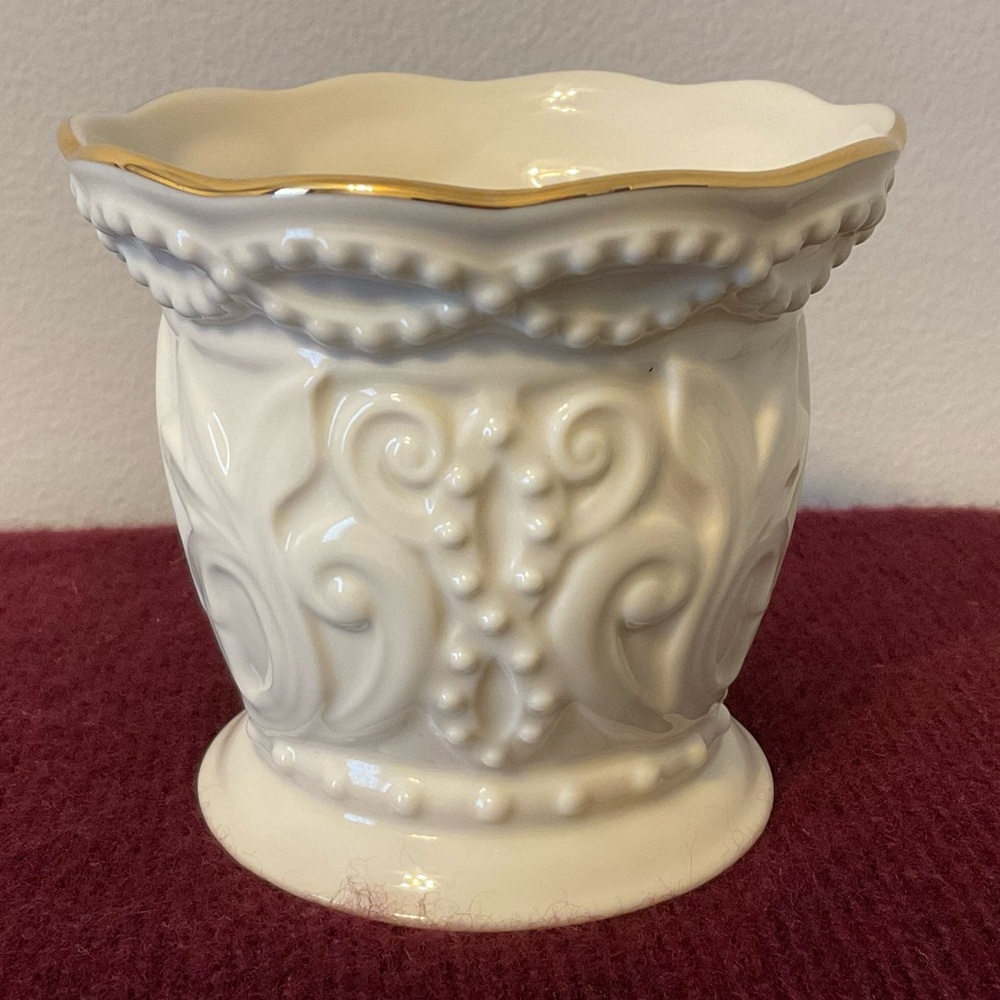 Vintage Classic Lenox Beaded Tealight Votive Set - Set of Three - Picture 12 of 16